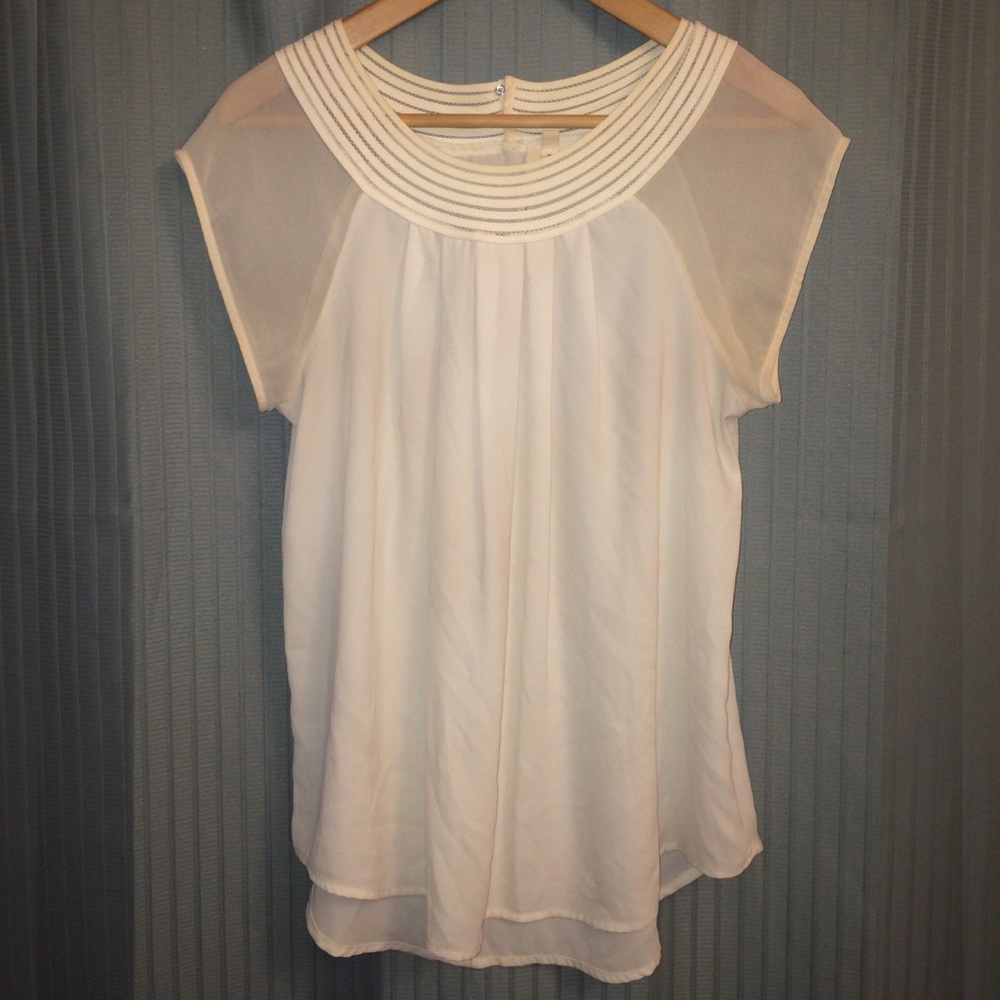 Cream Blouse